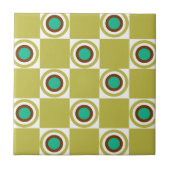 Golden Mustard Diner Stippen Tegeltje (Voorkant)