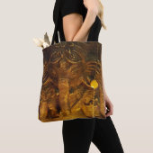 Golden Mythical Ganesha Tote Bag (Dichtbij)