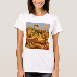 Golden Native Amerikanen T-shirt