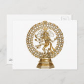 GOLDEN NATRAJ BRIEFKAART (Voorkant / Achterkant)