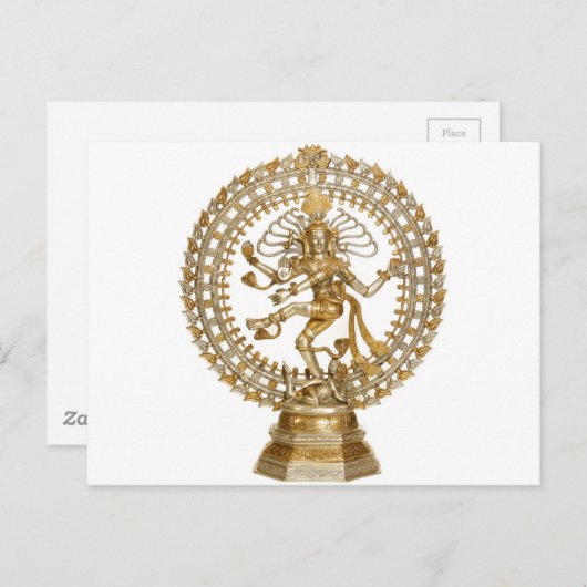 GOLDEN NATRAJ BRIEFKAART (Voorkant / Achterkant)