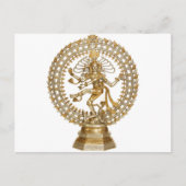 GOLDEN NATRAJ BRIEFKAART (Voorkant)