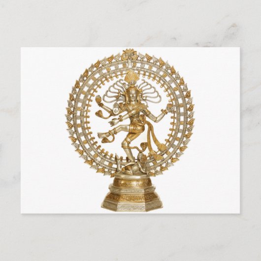 GOLDEN NATRAJ BRIEFKAART (Voorkant)