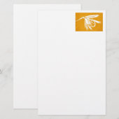 "Golden Natte Vliegforel" Briefpapier (Voorkant / Achterkant)
