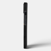 Golden Nautical Anchor Monogram Case-Mate iPhone Case (Achterkant / Links)