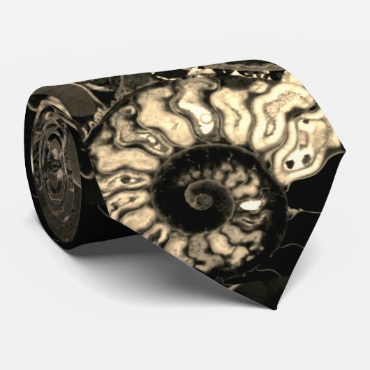 Golden Nautilus Stropdas (Opgerold)