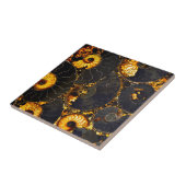 Golden Nautilus Tegeltje (Zijkant)