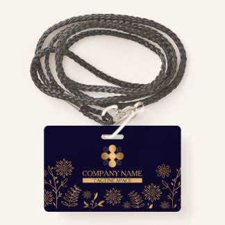 Golden Navy embleem Badge