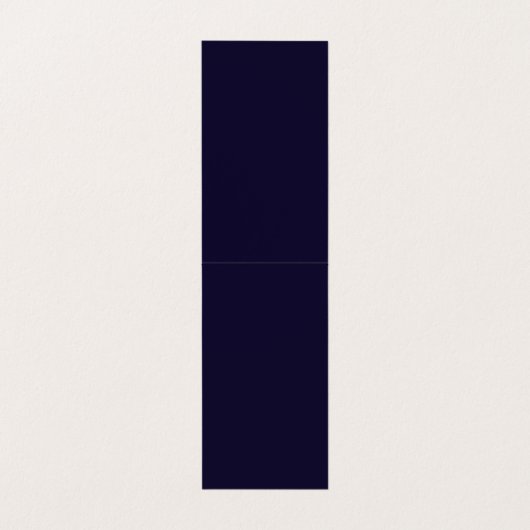 Golden Navy Folder Visitekaartje (Binnenkant ongevouwen)