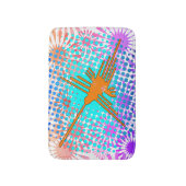 Golden Nazca Lines Hummingbird Badmat (Voorkant Verticaal)