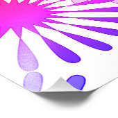 Golden Nazca Lines Hummingbird Foto Afdruk (Hoek)