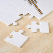 Golden Nazca Lines Hummingbird Legpuzzel (Zijkant)