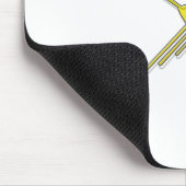 Golden Nazca Lines Hummingbird Muismat (Hoek)