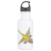 Golden Nazca Lines Hummingbird Waterfles (Voorkant)