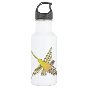 Golden Nazca Lines Hummingbird Waterfles