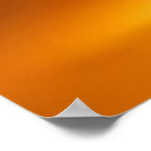 Golden Neon meisje in gloeiende mode elegantie Poster (Hoek)