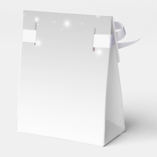 Golden New Year 2026 with Snowflake and Santa Hat Bedankdoosjes (Achterkant)