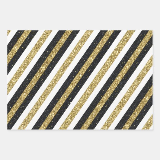 Golden New Year  Inpakpapier Vel (Voorkant 2)