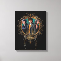 Golden Newt, Tina en Leta Art Deco Portrait