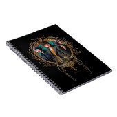 Golden Newt, Tina en Leta Art Deco Portrait Notitieboek (Rechterzijde)