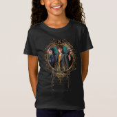 Golden Newt, Tina en Leta Art Deco Portrait T-shirt (Voorkant)