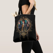 Golden Newt, Tina en Leta Art Deco Portrait Tote Bag (Dichtbij)