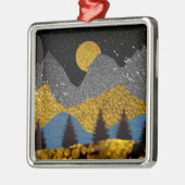 Golden Night Metalen Ornament (Links)