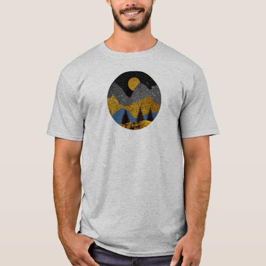 Golden Night T-shirt (Voorkant)