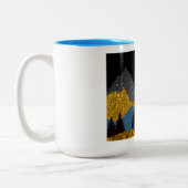 Golden Night Tweekleurige Koffiemok (Links)