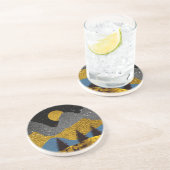 Golden Night Zandsteen Onderzetter (Zijkant)