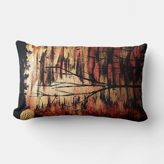 Golden Nights Lumbar PJ Miller Kussen (Voorkant)