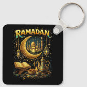 Golden Nights of Ramadan Sleutelhanger (Achterkant)
