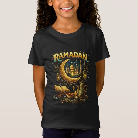 Golden Nights of Ramadan T-shirt (Voorkant)