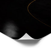 Golden Noir Muse Wandkunst Poster (Hoek)