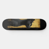 Golden Noir Persoonlijk Skateboard (Horizontaal)