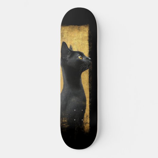 Golden Noir Persoonlijk Skateboard (Voorkant)