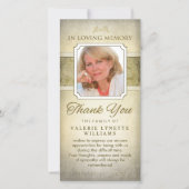 Golden Notes Musical Memorial Bedankt (Voorkant)