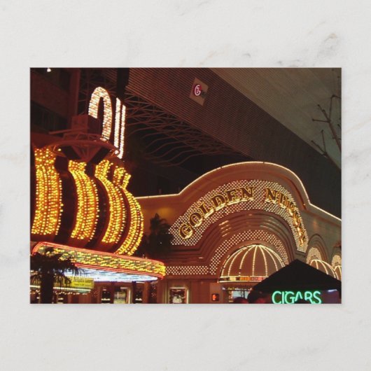 Golden Nugget Las Vegas Briefkaart (Voorkant)