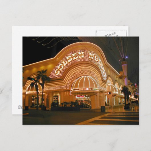 Golden Nugget Las Vegas Briefkaart (Voorkant / Achterkant)