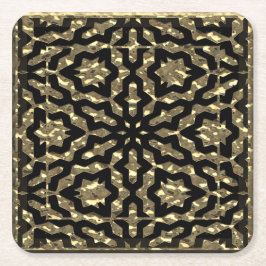 Golden Nuggets-patroon Kartonnen Onderzetters