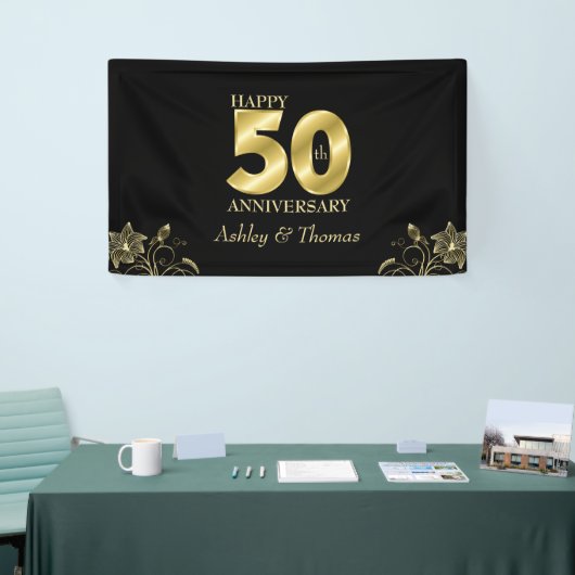 Golden Numbers Jubileum Spandoek (Beurs)