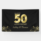 Golden Numbers Jubileum Spandoek (Horizontaal)