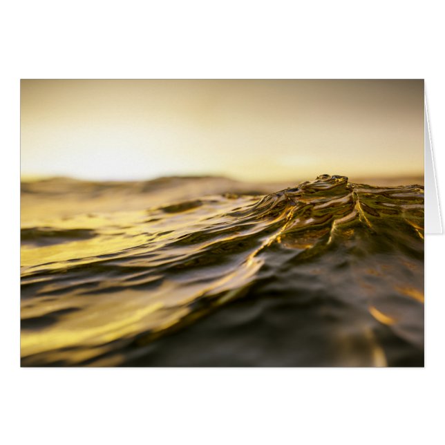 Golden Ocean Sunset (Voorkant Horizontaal)