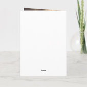 Golden Ochre Roos Elegant Romantic Photo Wedding (Achterkant)