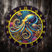 Golden Octopus Coral Reef Dartbord