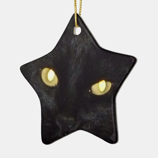 Golden ogen keramisch ornament (Links)