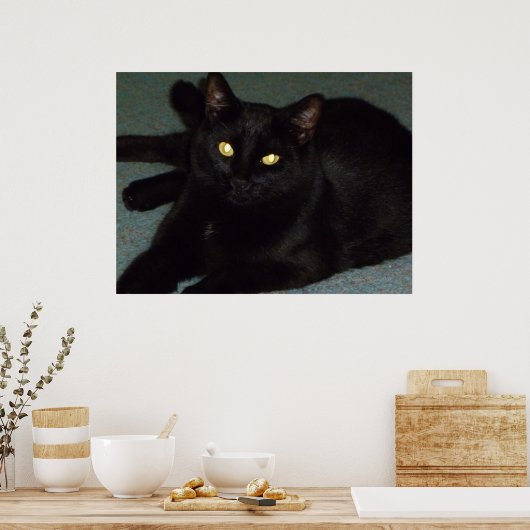 Golden ogen poster (Keuken)