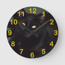 Golden ogen ronde klok