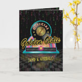 Golden Oldie Birthday Card Kaart (Gele Bloem)