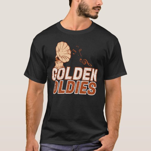 Golden Oldies Music T-Shirt (Voorkant)